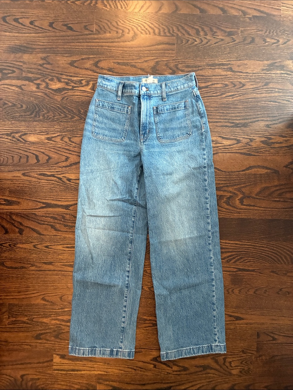 Madewell perfect vintage wide leg jeans